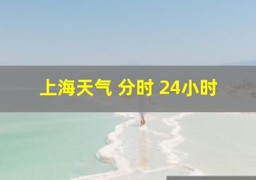 上海天气 分时 24小时